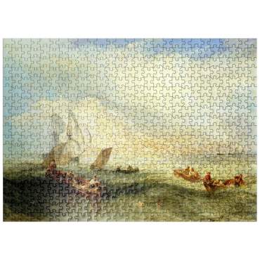 puzzleplate Line Fishing, Off Hastings 500 Jigsaw Puzzle