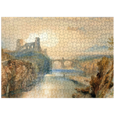 puzzleplate Barnard Castle 500 Jigsaw Puzzle