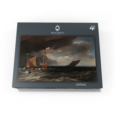 Seascape with a Squall Coming Up 100 Jigsaw Puzzle box view1