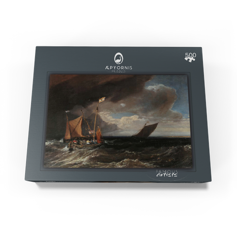 Seascape with a Squall Coming Up 500 Jigsaw Puzzle box view1