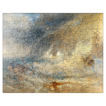 puzzleplate Long Ship's Lighthouse, Land's End 100 Jigsaw Puzzle