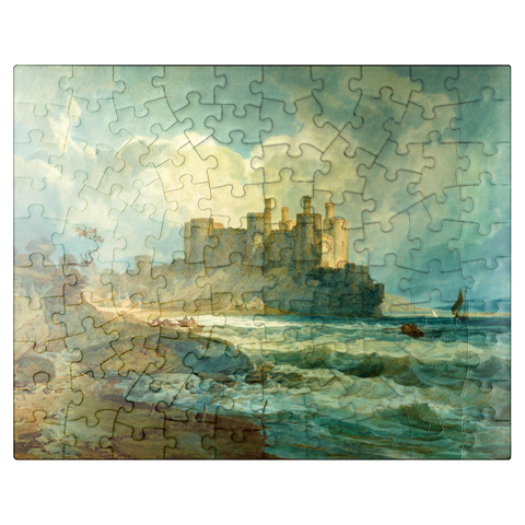 puzzleplate Conway Castle, North Wales 100 Jigsaw Puzzle