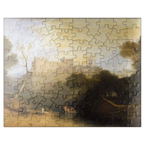 puzzleplate Linlithgow Palace 100 Jigsaw Puzzle