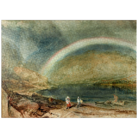 puzzleplate The Rainbow: Osterspai and Filsen 1000 Jigsaw Puzzle