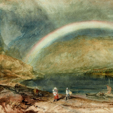 The Rainbow: Osterspai and Filsen 1000 Jigsaw Puzzle 3D Modell