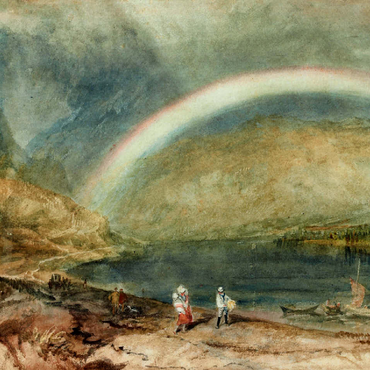 The Rainbow: Osterspai and Filsen 100 Jigsaw Puzzle 3D Modell