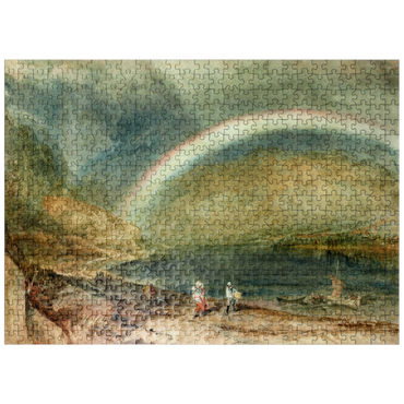 puzzleplate The Rainbow: Osterspai and Filsen 500 Jigsaw Puzzle