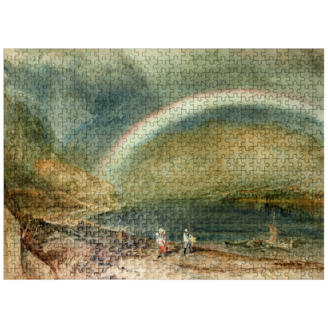 puzzleplate The Rainbow: Osterspai and Filsen 500 Jigsaw Puzzle