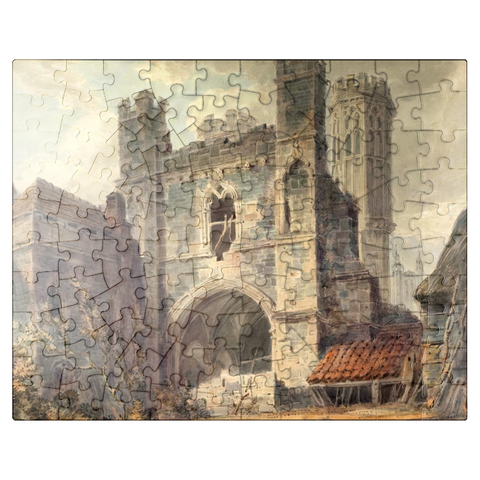 puzzleplate St. Augustine's Gate, Canterbury 100 Jigsaw Puzzle