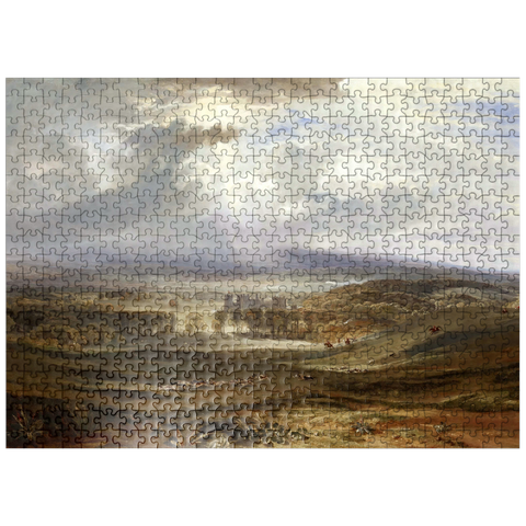 puzzleplate Raby Castle, the Seat of the Earl of Darlington 500 Jigsaw Puzzle