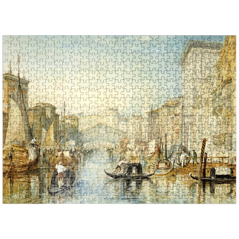 puzzleplate Venice: The Rialto 500 Jigsaw Puzzle