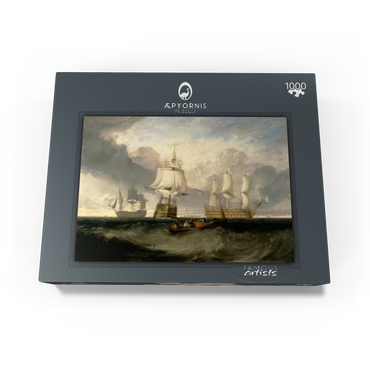 The Victory Returning from Trafalgar, in Three Positions 1000 Jigsaw Puzzle box view1