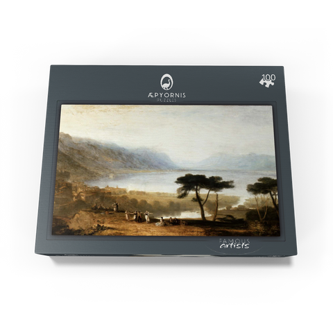 Lake of Geneva from Montreux 100 Jigsaw Puzzle box view1