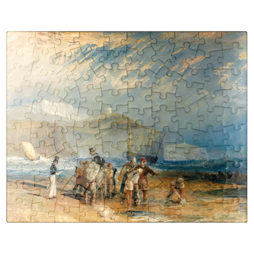 puzzleplate Folkestone Harbour and Coast to Dover 100 Jigsaw Puzzle
