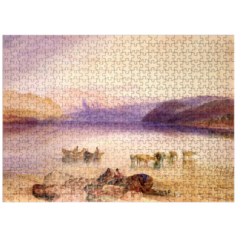 puzzleplate Joseph Mallord William Turner, Ullswater, Cumberland 500 Jigsaw Puzzle