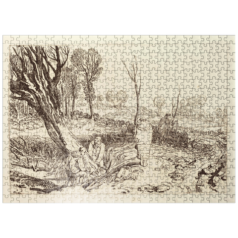 puzzleplate Hedging and Ditching 500 Jigsaw Puzzle