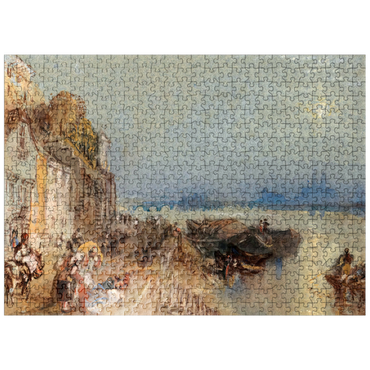 puzzleplate Tours: Sunset: Looking Backwards 500 Jigsaw Puzzle