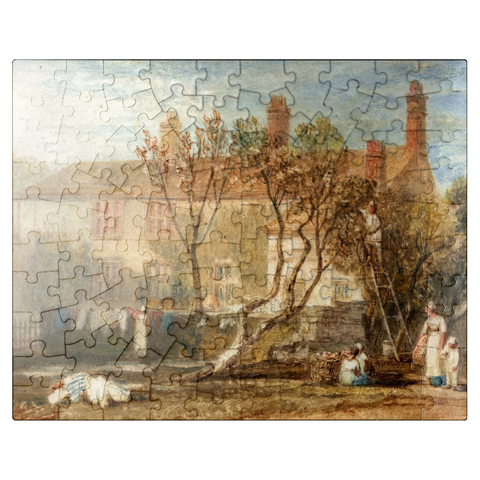 puzzleplate Steeton Manor House, Near Farnley 100 Jigsaw Puzzle