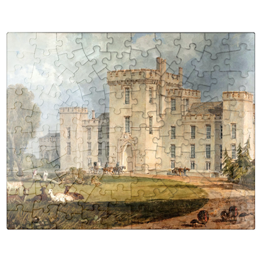 puzzleplate View of Hampton Court, Herefordshire, from the Northwest 100 Jigsaw Puzzle