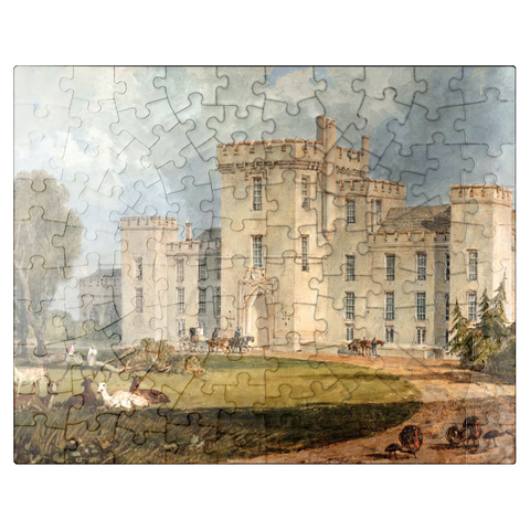 puzzleplate View of Hampton Court, Herefordshire, from the Northwest 100 Jigsaw Puzzle