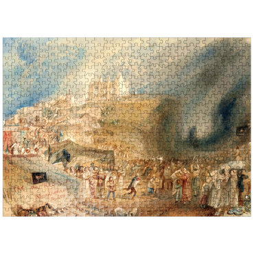 puzzleplate Saint Catherine's Hill, Guildford, Surrey 500 Jigsaw Puzzle