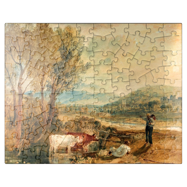 puzzleplate Lulworth Castle, Dorset 100 Jigsaw Puzzle