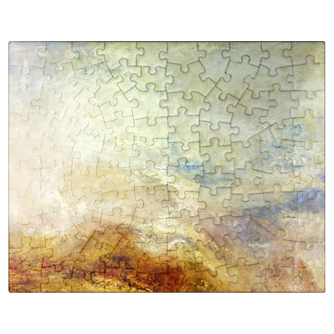 puzzleplate A mountain scene, Val d'Aosta 100 Jigsaw Puzzle