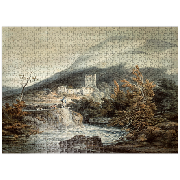 puzzleplate Llanthony Abbey, Monmouthshire 500 Jigsaw Puzzle