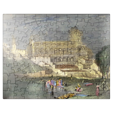 puzzleplate Jedburgh Abbey 100 Jigsaw Puzzle