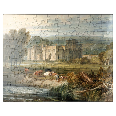 puzzleplate View of Hampton Court, Herefordshire, from the Southeast 100 Jigsaw Puzzle