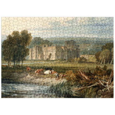 puzzleplate View of Hampton Court, Herefordshire, from the Southeast 500 Jigsaw Puzzle