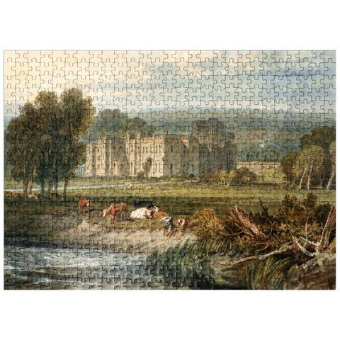 puzzleplate View of Hampton Court, Herefordshire, from the Southeast 500 Jigsaw Puzzle