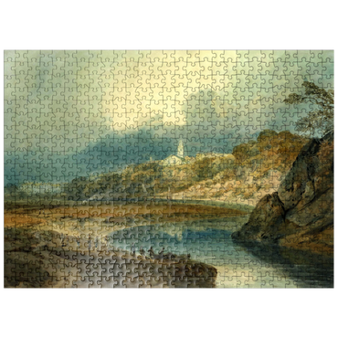 puzzleplate Bridgnorth on the River Severn (Shropshire) 500 Jigsaw Puzzle