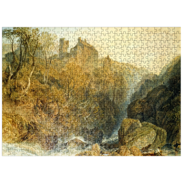 puzzleplate Rosslyn Castle 500 Jigsaw Puzzle