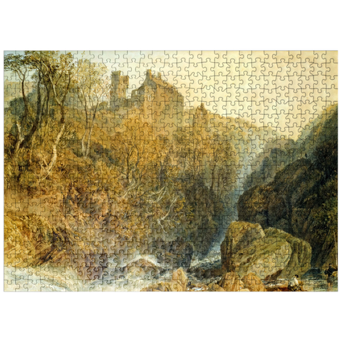 puzzleplate Rosslyn Castle 500 Jigsaw Puzzle