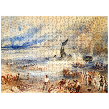 puzzleplate The Whale on Shore 500 Jigsaw Puzzle