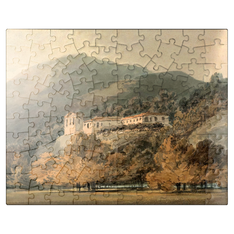 puzzleplate Santa Lucia, A Convent near Caserta 100 Jigsaw Puzzle