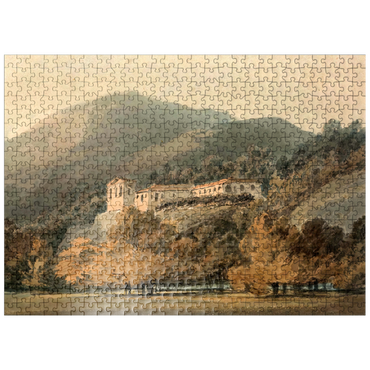 puzzleplate Santa Lucia, A Convent near Caserta 500 Jigsaw Puzzle