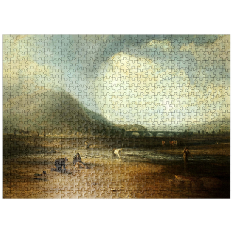puzzleplate The Trout Stream 500 Jigsaw Puzzle
