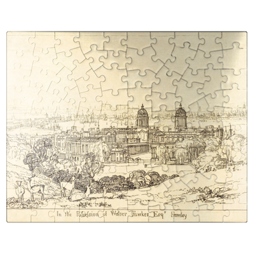 puzzleplate London from Greenwich 100 Jigsaw Puzzle