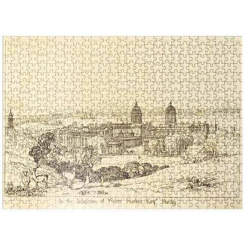 puzzleplate London from Greenwich 500 Jigsaw Puzzle
