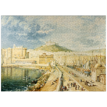 puzzleplate The Old Harbour, Naples 1000 Jigsaw Puzzle