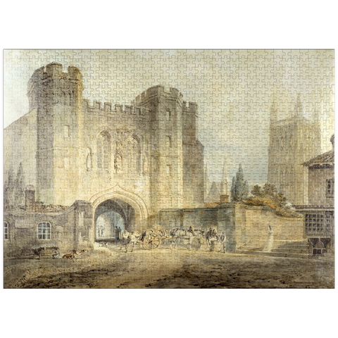 puzzleplate King Edgar's Gate, Worcester 1000 Jigsaw Puzzle