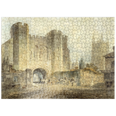 puzzleplate King Edgar's Gate, Worcester 500 Jigsaw Puzzle