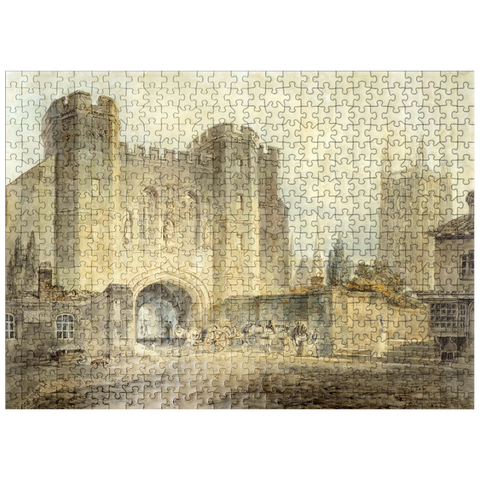 puzzleplate King Edgar's Gate, Worcester 500 Jigsaw Puzzle