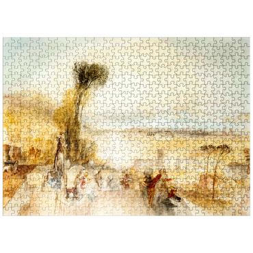puzzleplate Lake of Thun 500 Jigsaw Puzzle