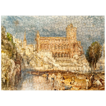 puzzleplate Jedburgh Abbey 500 Jigsaw Puzzle
