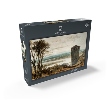 Weissenthurm and the Hoche Monument 100 Jigsaw Puzzle box view1