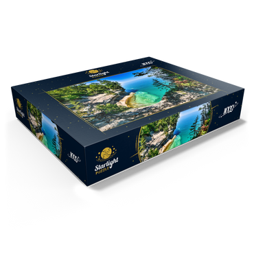 The towering view of Lake Superior from Michigan on the Upper Peninsula 1000 Jigsaw Puzzle box view1