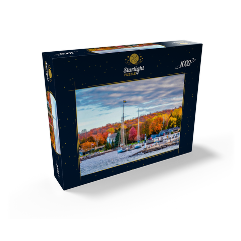 Sister Bay town harbor view in Door County Wisconsin 1000 Jigsaw Puzzle box view1